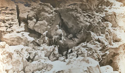 Savoie 41 - Landschaft der Echelles, ca. 1860